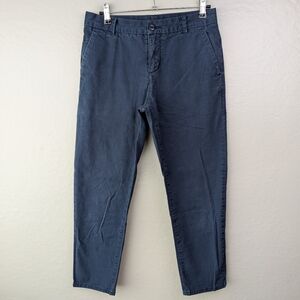 Patagonia Navy Organic Cotton Chino Ankle Pants Size 4